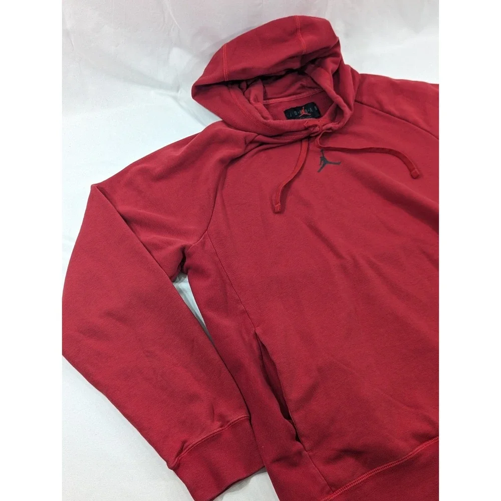 Vintage Nike Air Jordan Jumpman Hoodie‎ Red Mens Size Large Sweater Streetwear